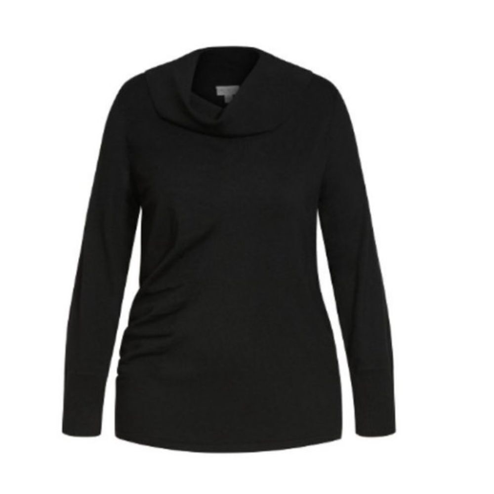 Refinity‎ City Chic Jumper Sublime Sweater Black XS Nwt